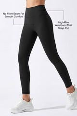 Echo™ High-Rise No-Front-Seam 25-Inch Leggings | Butt-Lifting Support for Running, Yoga & HIIT