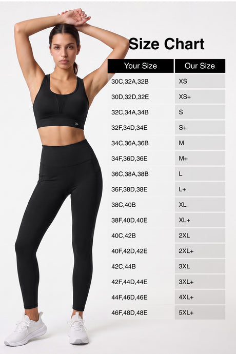 Power™ Breathable Panel With Adjustable Support Sports Bra | High Support for Running, HIIT & Training - image 10