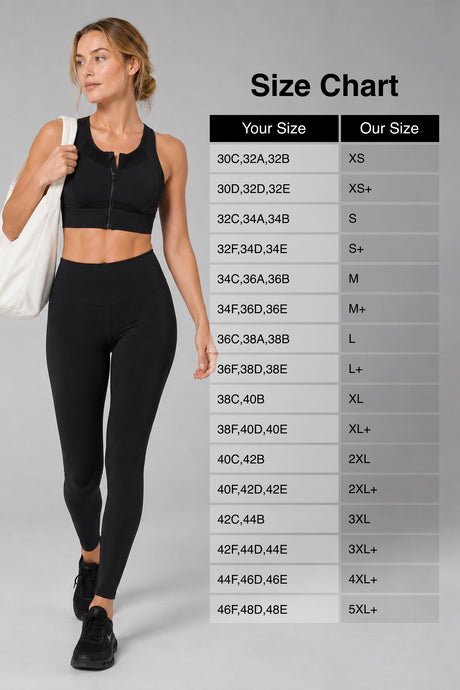 Sculpt™ Zip-Front Full-Back Mesh Racerback Sports Bra | High-Impact Support for Running, Gym & Training - image 22