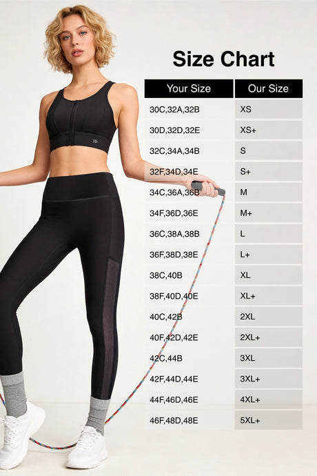 Power™ Front-Zip Jacquard Mesh Longline Sports Bra | High-Impact Support for Running, HIIT & Training - image 16