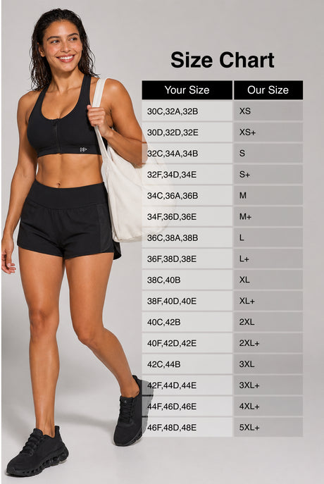 Enfold™ Front-Zip Breathable Racerback Sports Bra | High-Impact Support for Running, HIIT & Training - image 4