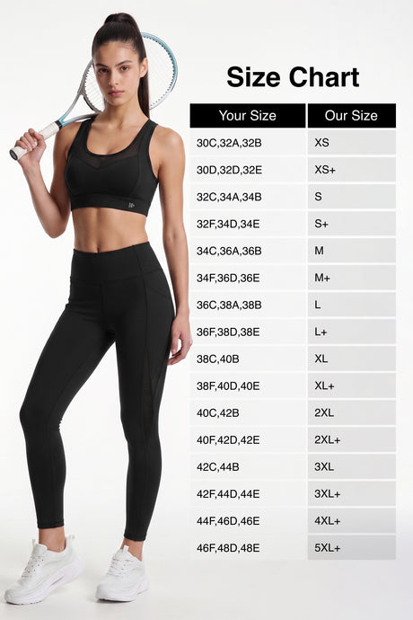 Power™ Breathable Cutout Sports Bra with Hook Closure | High Support for Running, HIIT & Training - image 16