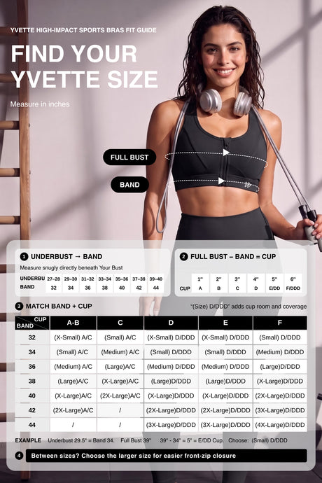 Enfold™ Front-Zip Breathable Racerback Sports Bra | High-Impact Support for Running, HIIT & Training - image 10