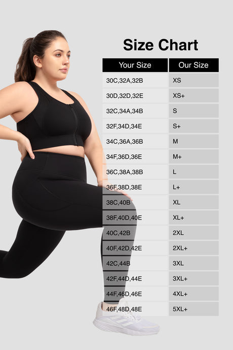 Sujetador deportivo Echo Jacquard con cremallera frontal perforada y acolchado | Sujetador deportivo de alta sujeción para mujer - image 4