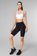 Echo™ High Waist Cropped Running Shorts 9 Inches | Women's High Support Sports Shorts