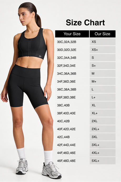 Power™ Front-Zip Jacquard Mesh Racerback Sports Bra | High-Impact Support for Running, HIIT & Training - image 10