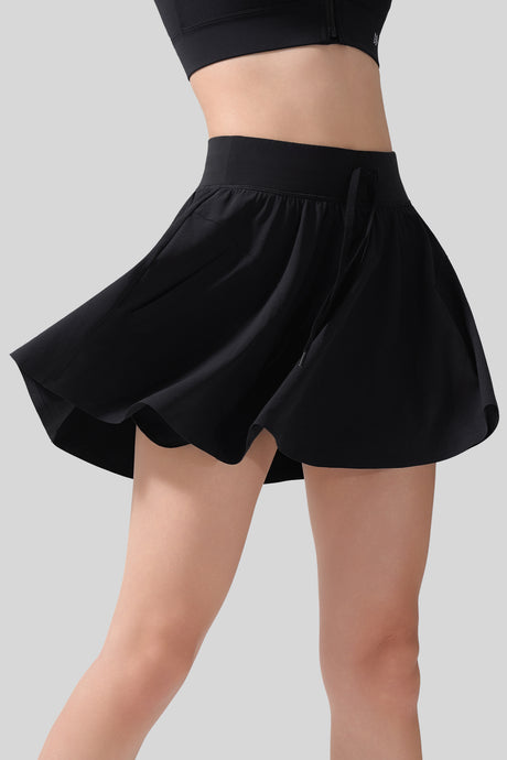 Sculpt™ Grid Texture Super Light Sporty Skirt| Women's Sports Skirt - image 5