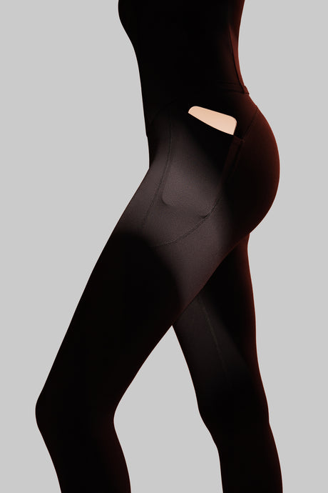 Enfold™ High-Waisted Butt Lifting Running Leggings 24”| Women's High Support Leggings - image 6