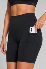 Shift™ High-Rise Stretchy Pockets Tight Shorts 3" 4" 6" 8" | Women's High Support Shorts, Best For Running, HIIT, Yoga & Training