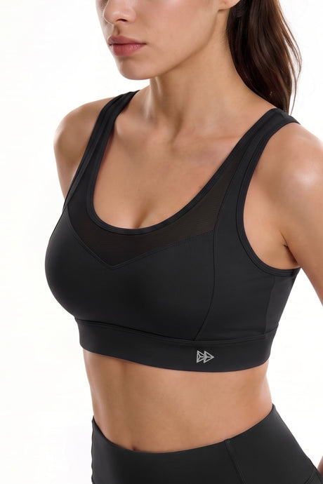 Power™ Breathable Cutout Sports Bra with Hook Closure | High Support for Running, HIIT & Training - image 17
