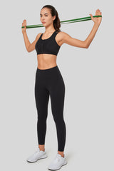 Enfold Zip Mesh Racerback gepolsterter Lauf-BH | Sport-BH mit starkem Halt für Damen