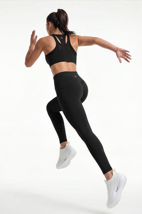 Echo™ High-Rise No-Front-Seam 25-Inch Leggings | Butt-Lifting Support for Running, Yoga & HIIT - image 12