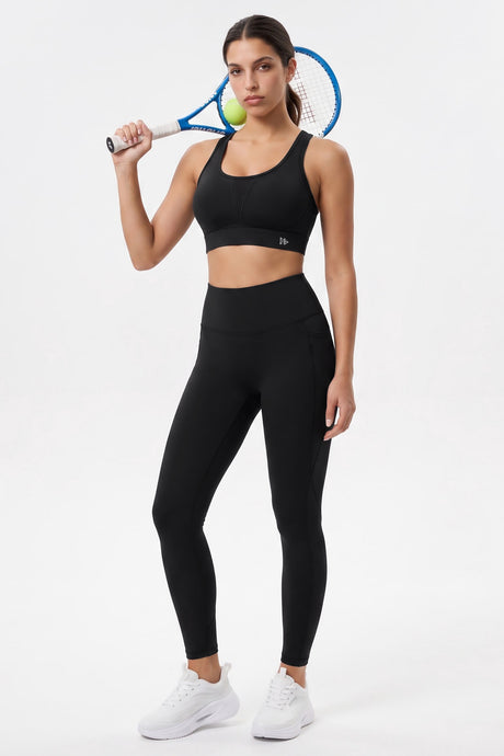 Power™ Breathable Panel With Adjustable Support Sports Bra | High Support for Running, HIIT & Training - image 11