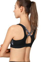 Sculpt™ Criss Cross Padded Gym Bra | Women's High Support Sports Bra