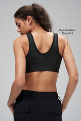 Shift™ Zip Front Print Air Flow Back Full Coverage High Support Sports Bra | Women's High Support Sports Bra