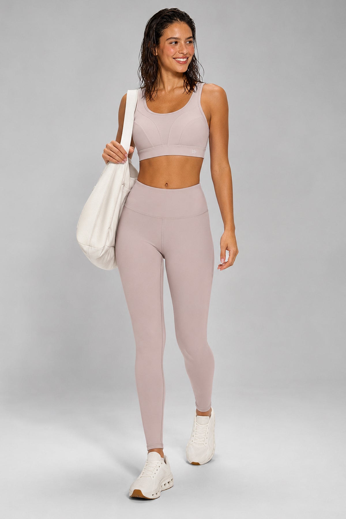 Echo löparleggings med hög midja 67 cm | Damleggings med högt stöd