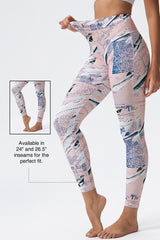 Shift Feuchtigkeitsableitende, butterweiche Yoga-Leggings 24,5 26,5 | Leicht stützende Leggings für Damen