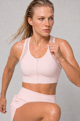 Leichter Power T-Back Mesh-Lauf-BH | Sport-BH mit starkem Halt für Damen