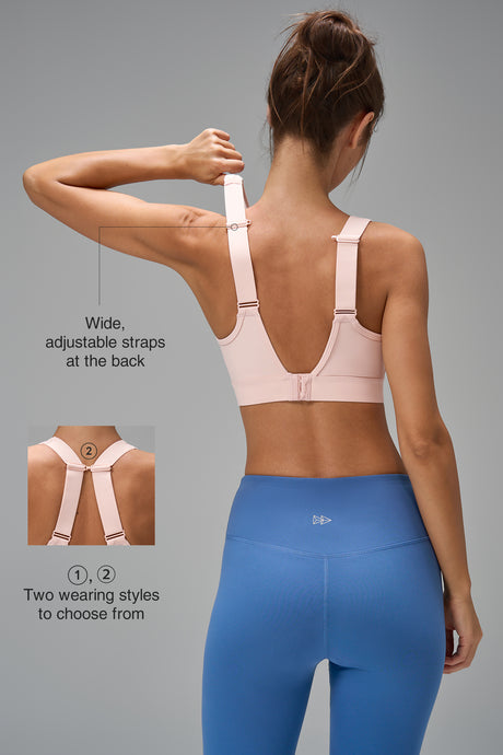 Power™ Adjustable Breathable Comfortable Running Bra | Women's High Support Sports Bra - image 2