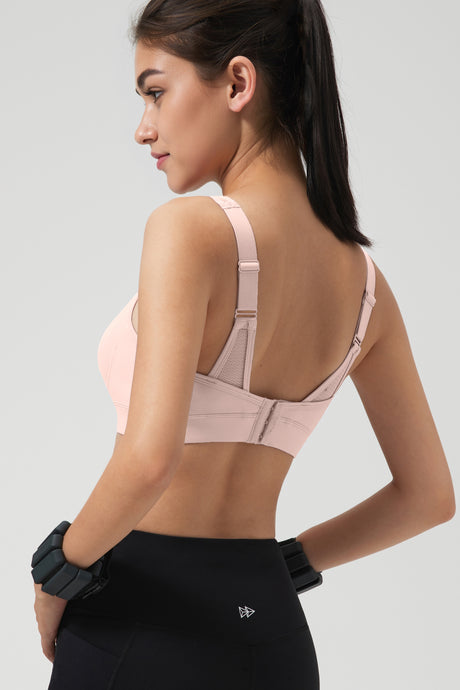 Shift™ Adjustable-Strap Sustainable Sports Bra | Medium Support with Breathable Mesh for Running, HIIT, Yoga & Training - image 4