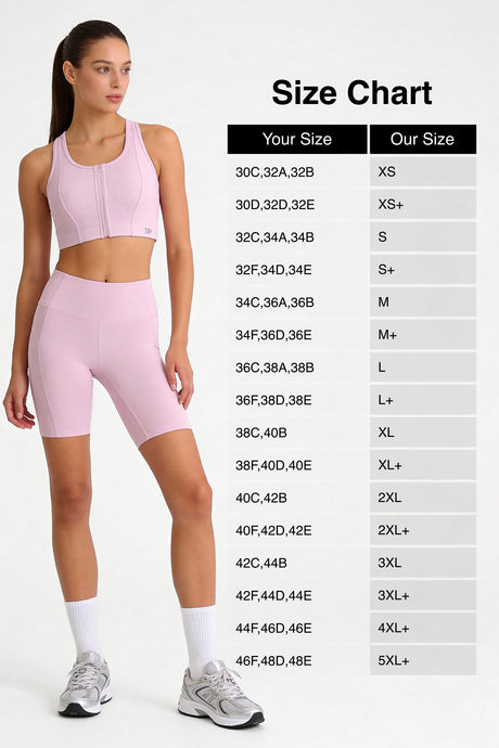 Power™ Front-Zip Jacquard Mesh Racerback Sports Bra | High-Impact Support for Running, HIIT & Training - image 4