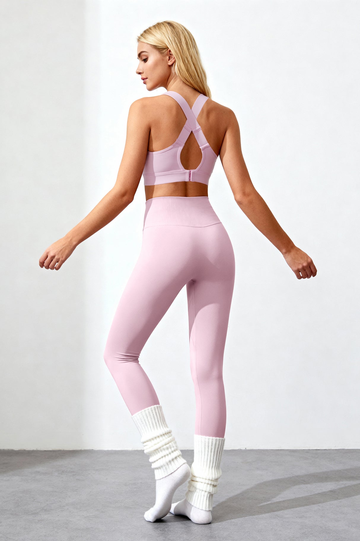 Power™ Adjustable Straps Cross-Back Sports Bra | High-Impact Bounce Control Without Flattening for Running, HIIT & Training