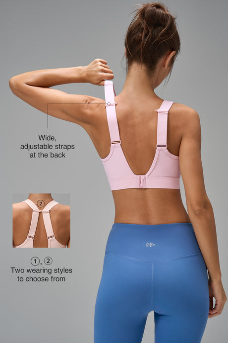Power™ Adjustable Breathable Comfortable Running Bra | Women's High Support Sports Bra - image 3