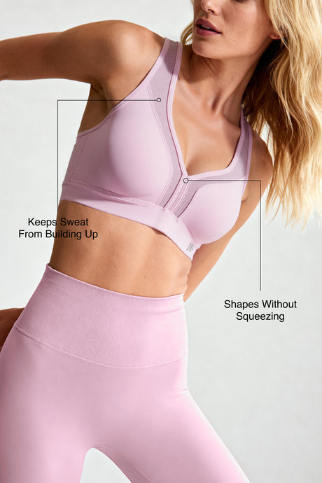 Power™ Adjustable Straps Cross-Back Sports Bra | High-Impact Bounce Control Without Flattening for Running, HIIT & Training - image 16