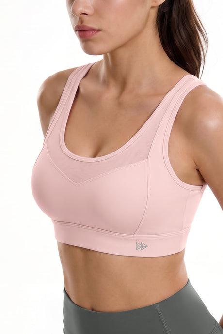 Power™ Breathable Cutout Sports Bra with Hook Closure | High Support for Running, HIIT & Training - image 5