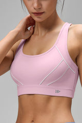 Sculpt™ Racerback Mesh Hook-Back Sports Bra | Women's High Support Sports Bra