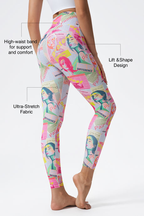Shift™ Moisture-Wicking Buttery-Soft Yoga Leggings | Light-Impact Leggings Best For Yoga, HIIT & Training - image 2