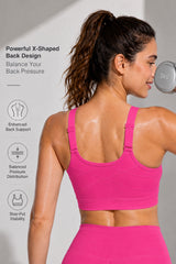 Power™ Soft Adjustable High-Support Mesh Running Bra | Women's High Support Sports Bra