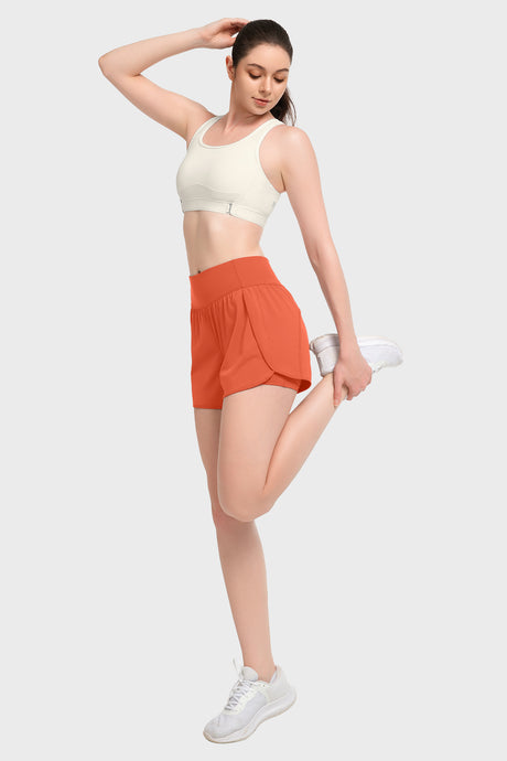Shift™ Quick Dry Inner Mesh Workout Shorts with Pocket 3.5''| Women's Running Shorts - image 7