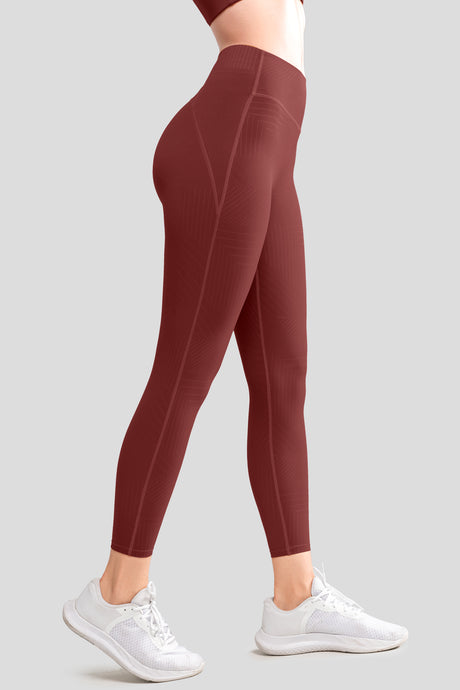 Echo™ High-Waisted Butt lifting Running Leggings 26" | Women's High Support Leggings - image 2