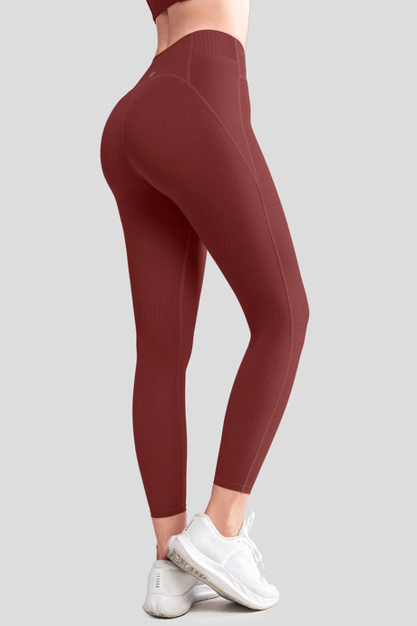 Echo™ High-Waisted Butt lifting Running Leggings 26" | Women's High Support Leggings