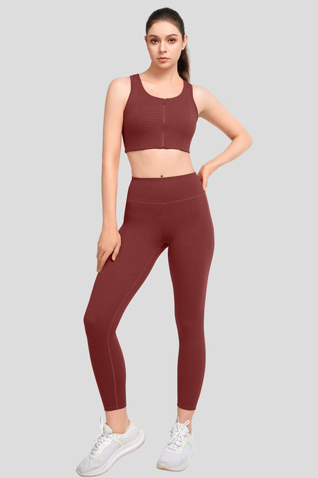 Echo™ High-Waisted Butt lifting Running Leggings 26" | Women's High Support Leggings - image 4