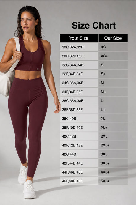 Power™ Zip-Front Mesh Racerback Sports Bra | High Support Best For Running, HIIT & Training - image 52