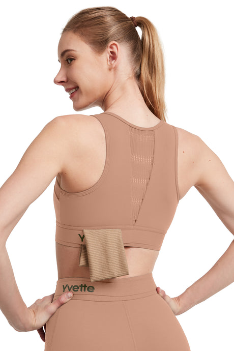 Echo™ Breathable Zip-Front Sustainable High-Support Bra | High-Impact Support Best For Running, HIIT & Training - image 38