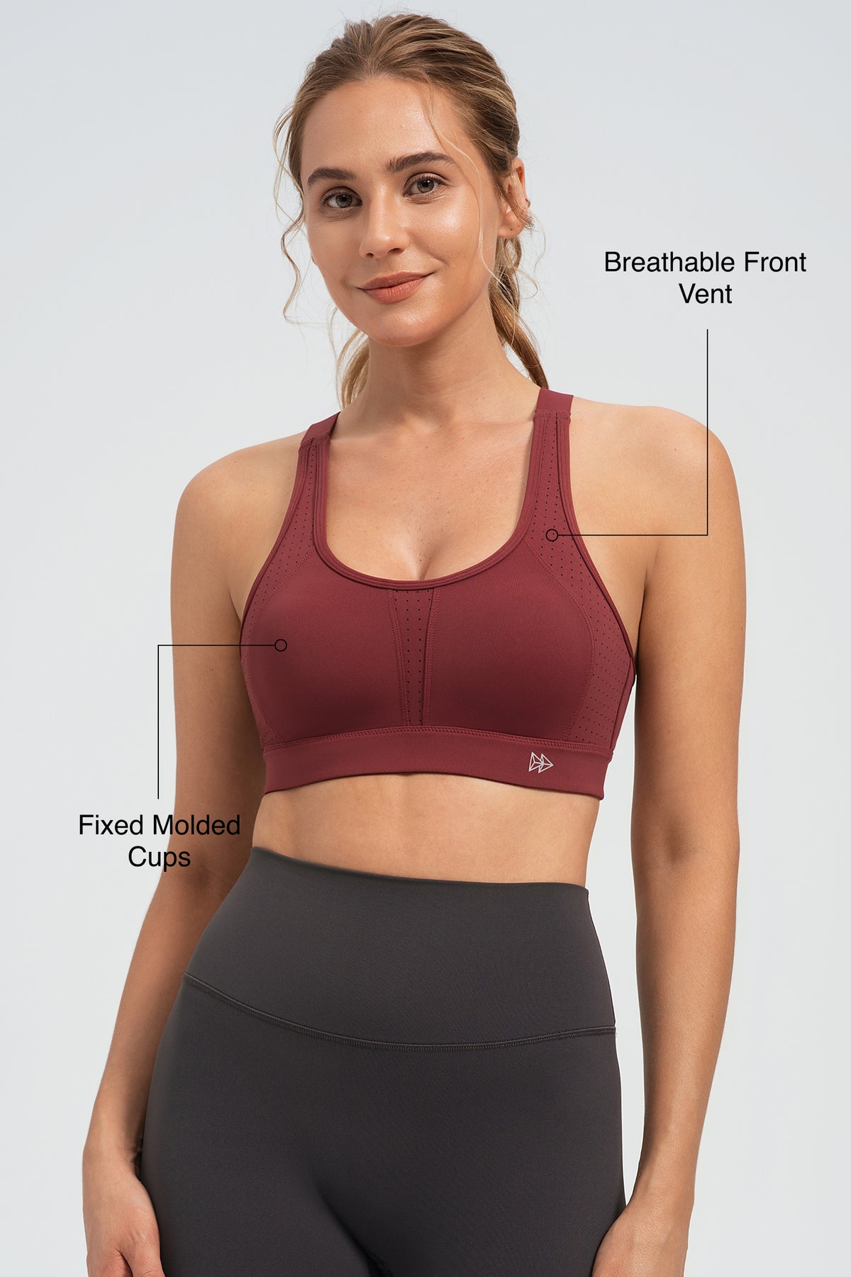 Power? Adjustable Two Style Running Bra | Women's High Support Sports Bra