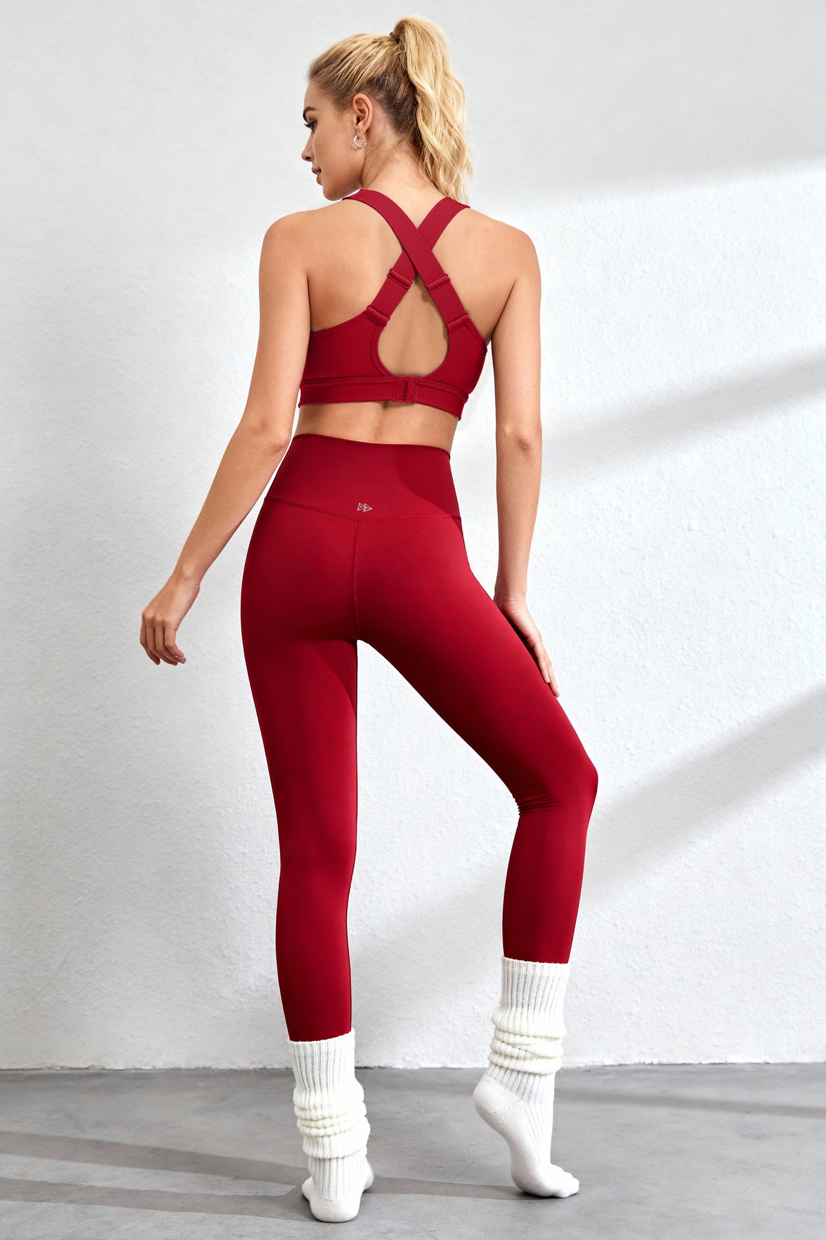 Power™ Adjustable Straps Cross-Back Sports Bra | High-Impact Bounce Control Without Flattening for Running, HIIT & Training