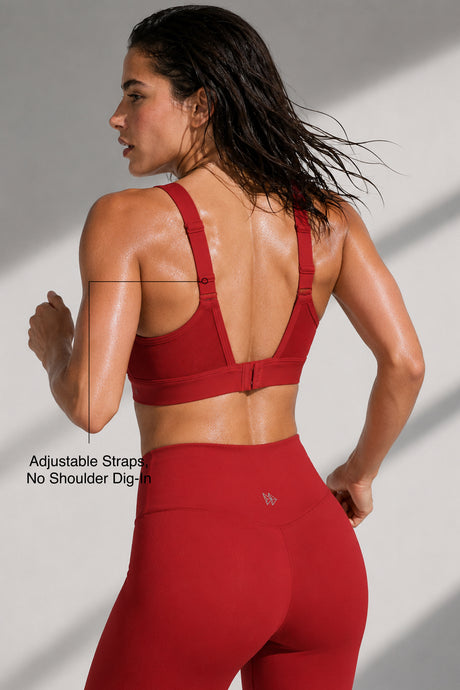 Shift™ Breathable Adjustable Support Padded Bra | Women's Medium Support Sports Bra - image 56