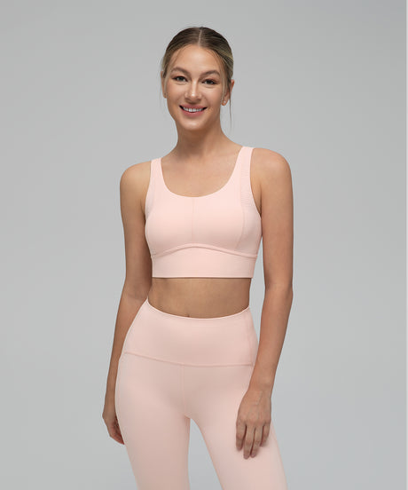 Anywhere™ Side Mesh Double Strap Yoga Bra| Women's Light Support Sports Bra