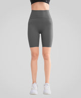 Shift™ Seamless No-slip High Waist Shorts 8"| Women's High Support Running Shorts