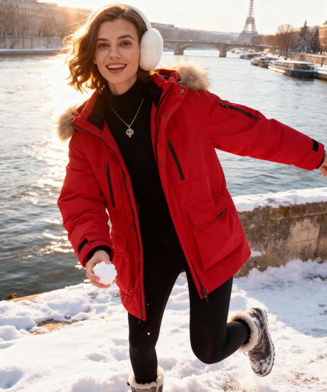 Anywhere™ Parka Multiple Pockets Down Jacket | Women's Insulated Jackets