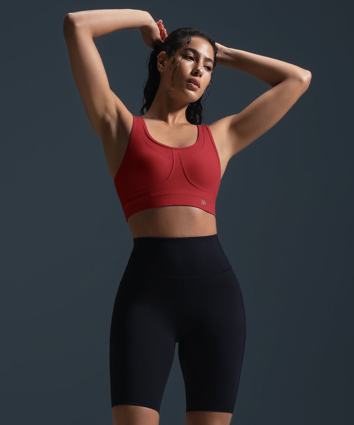 Power™ Breathable Cross Back Padded Running Bra| Women's High Support Sports Bra