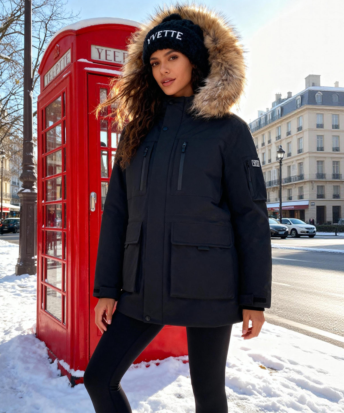 Anywhere Parka Dunjacka med Flera Fickor | Isolerade Jackor för Dam