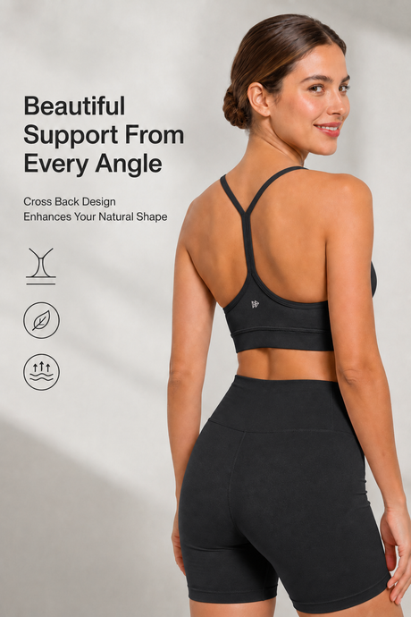 Anywhere™ Typical Y-Back Spaghetti Thin Straps Yoga Bra | Women's Low Support Sports Bra