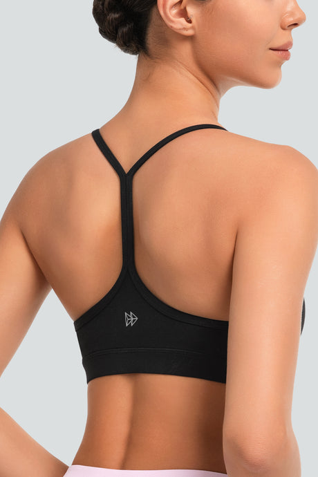 Anywhere™ Typical Y-Back Spaghetti Thin Straps Yoga Bra | Women's Low Support Sports Bra - image 31