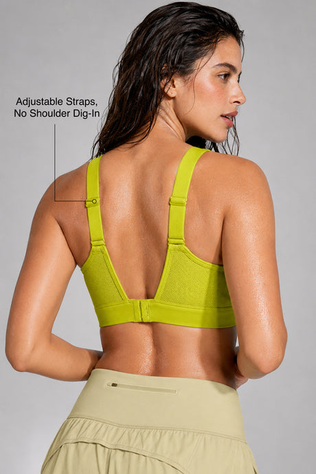 Shift™ Breathable Adjustable Support Padded Bra | Women's Medium Support Sports Bra - image 44
