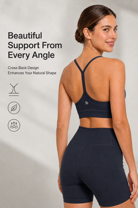 Anywhere™ Typical Y-Back Spaghetti Thin Straps Yoga Bra | Women's Low Support Sports Bra